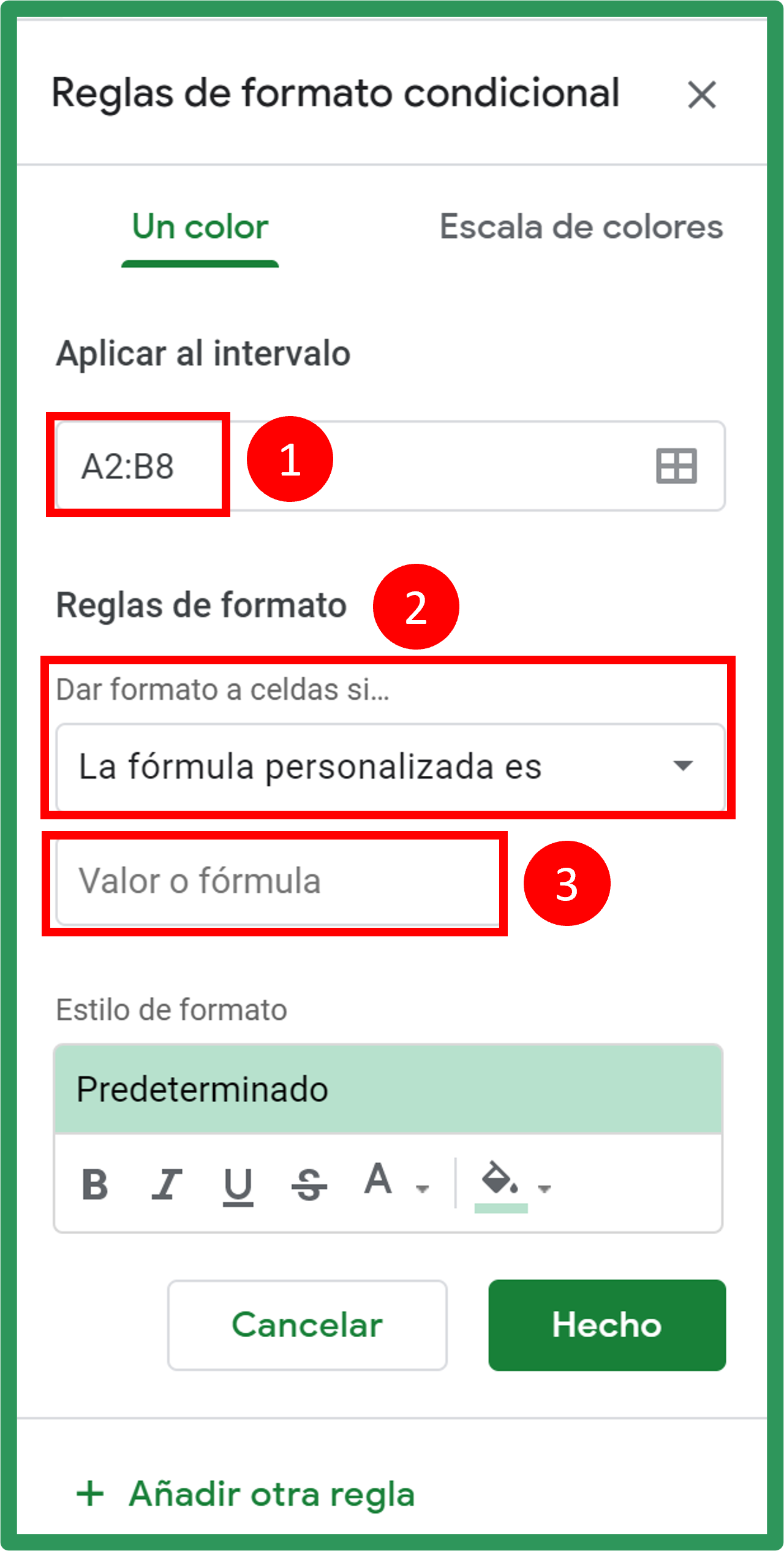 C Mo Aplicar El Formato Condicional En Google Sheets Ejemplos