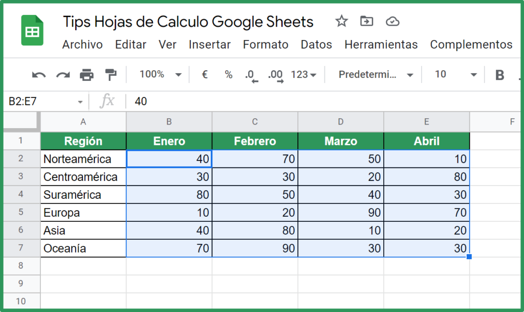 9Formato Condicional Google Sheets IMG8