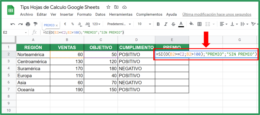 Funcion SI IF Google Sheets IMG9