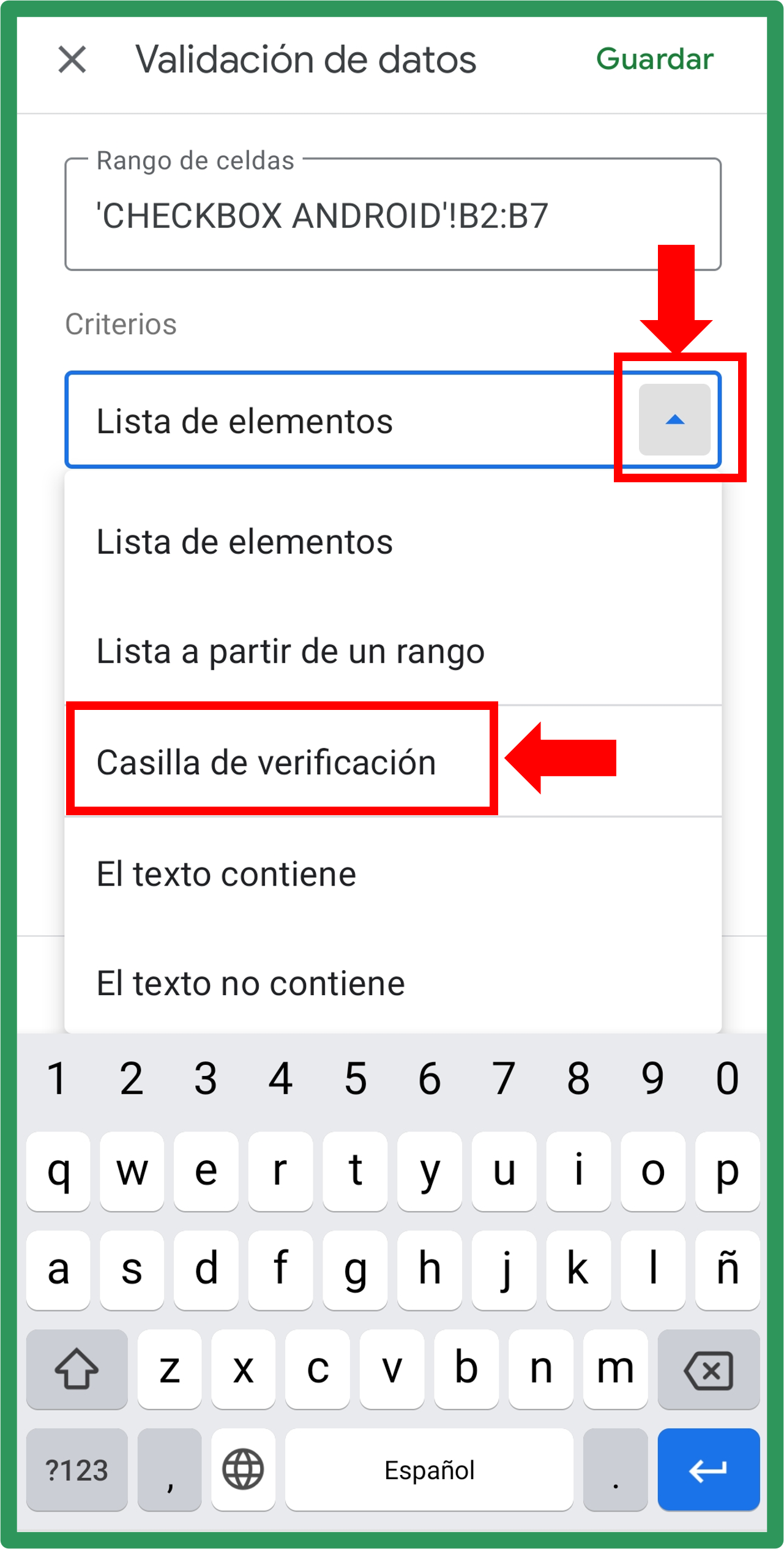 como hacer checkbox en excel para mac