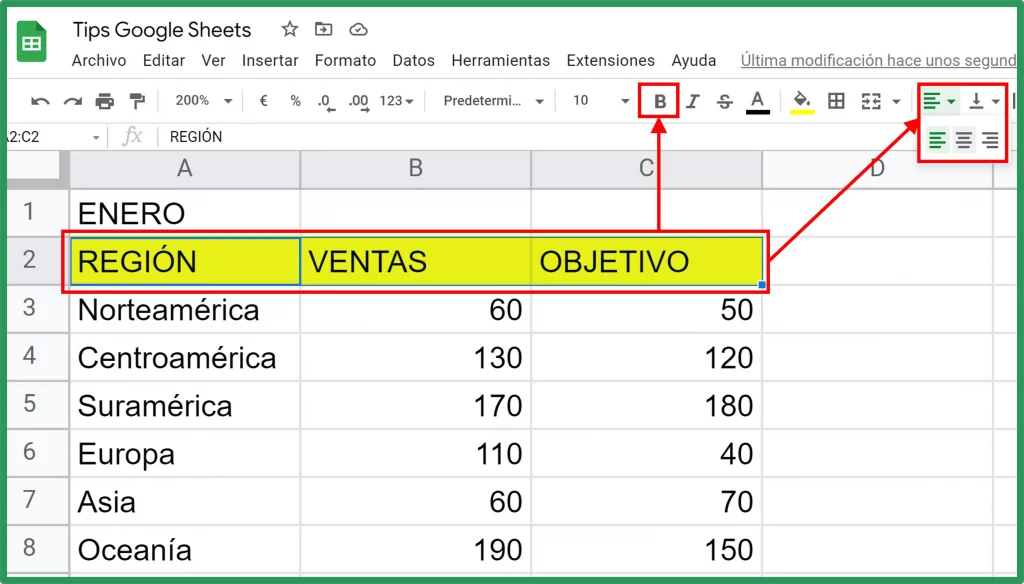 Cómo grabar macros en Google Sheets